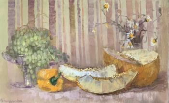 Still life with melon. Bolotskaya Lyudmila