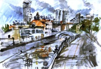 On the Otvodny Canal. July 19