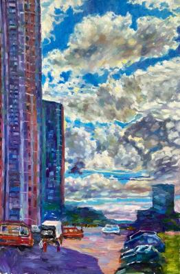 Forward with the clouds. Sineva Svetlana