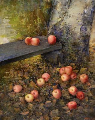 A wonderful day on the Rutka River (Wonderful Forest). Maklashin Boris