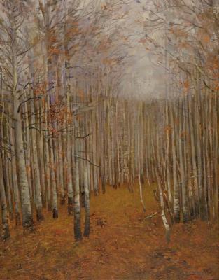 Winter is coming soon. Maklashin Boris