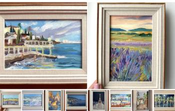 A series of cards "Memories of summer�