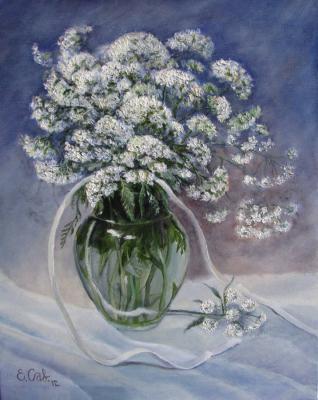 White bouquet (Realism In Oil). Savelyeva Elena