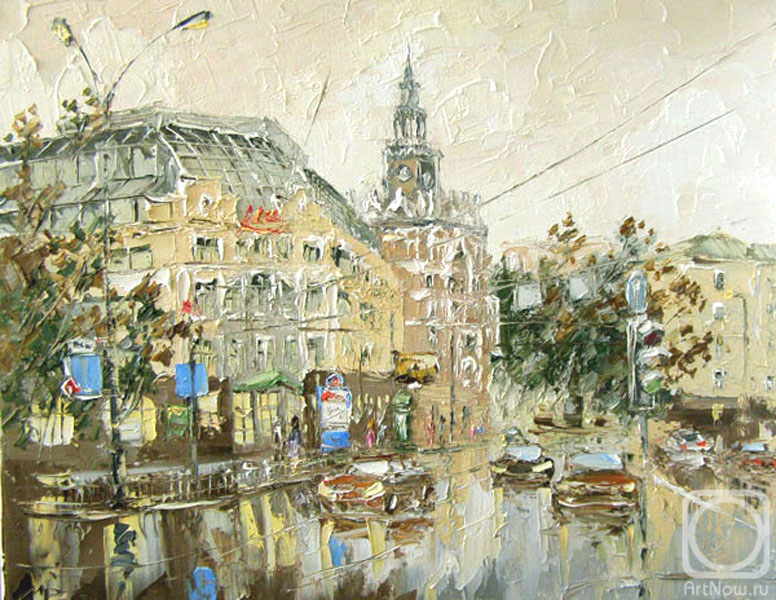 Radchinskiy Michail. Turgenevskaya Square, Moscow