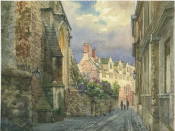 Oxford. Quiet street