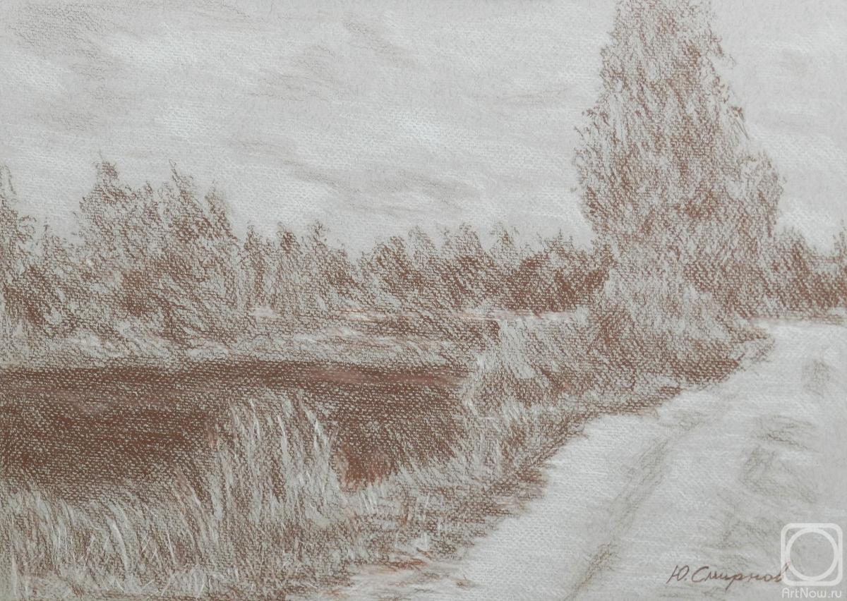 Smirnov Yuriy. Pond in the village