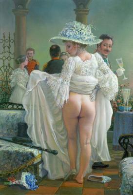 Striptease stole (Cylinder). Panin Sergey