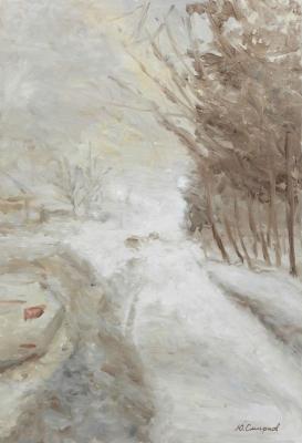 Blizzard in the city