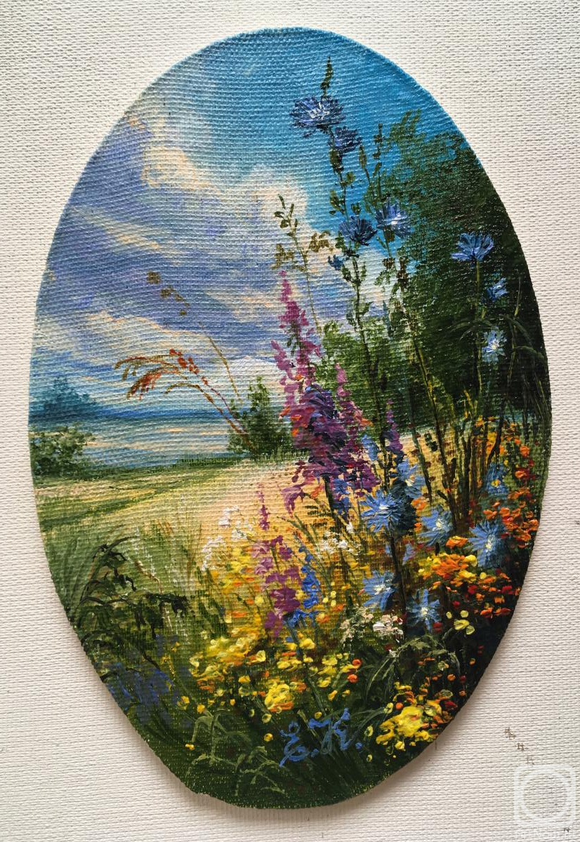 Korableva Elena. Summer. Herbs