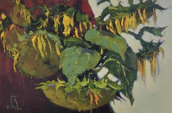 Golovchenko Alexey Vladimirovich. Sunflowers, summer 2024