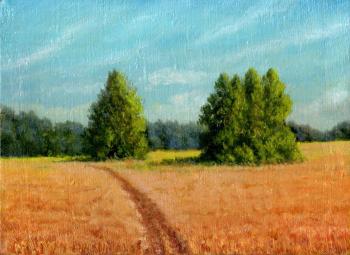 Among the Fields. August 10