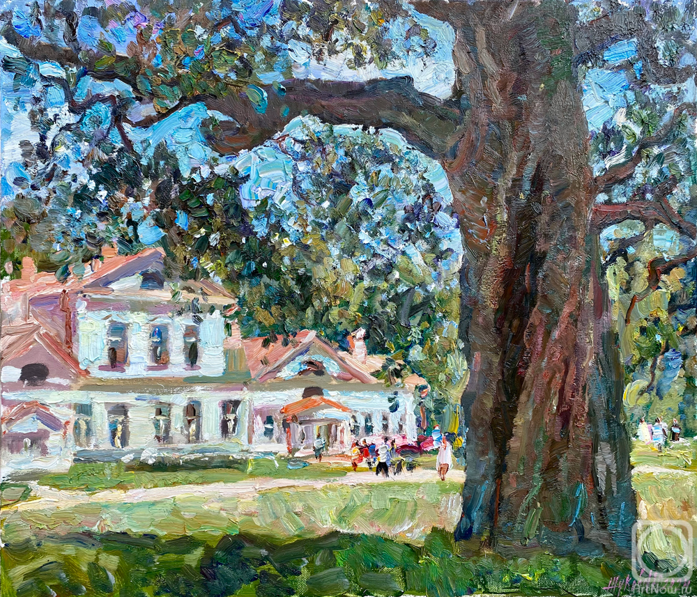 Zhukova Juliya. Old pedunculate oak in Abramtsevo