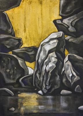 Картина «Стена камней - 37»