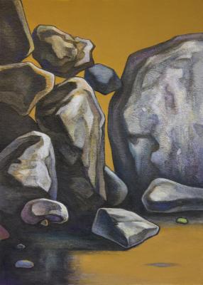 Картина «Стена камней - 38»