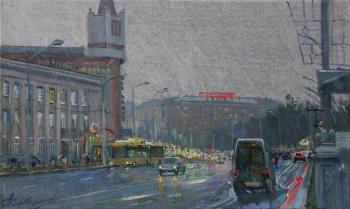 Minsk bad weather. Korabelnikov Aleksey