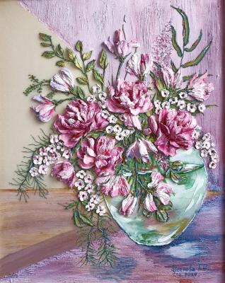 How to relax (Sculptural Painting). Loginova Tatyana