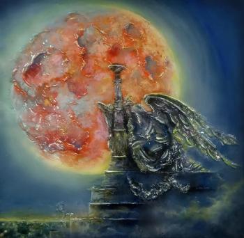 The Splintered Moon over the Issakievsky Cathedral. Dobrynina Kristina