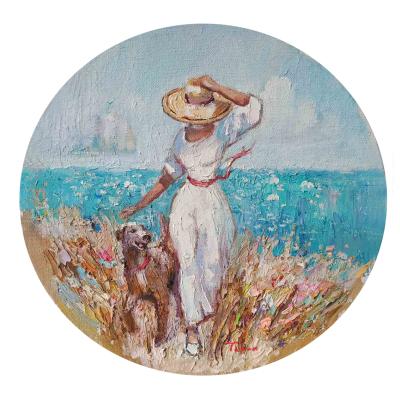 Girl by the sea. Taran Ann