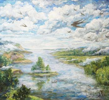 Over the crossing. Serova Aleksandra