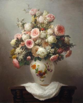 Картина «Букет на комоде»
