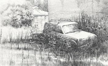 Abandoned car (Niva). Skachkov Sergey