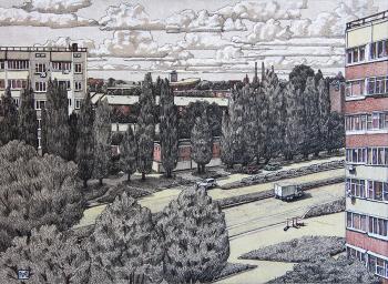 From the workshop window. Maslova Julea