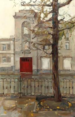 Gray everyday life, yellow leaves. Samoylova Diana