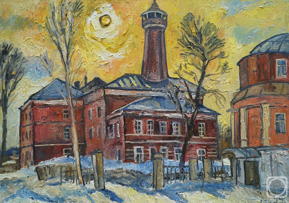 Pomelov Fedor. Fire tower in Uglich