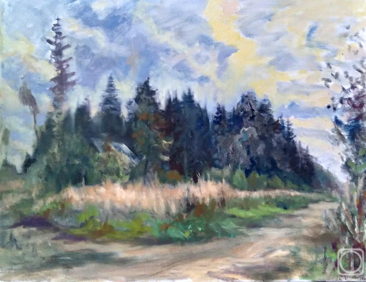 Malyusova Tatiana. House on the clearing