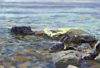 Stones by the sea. Kozhin Simon