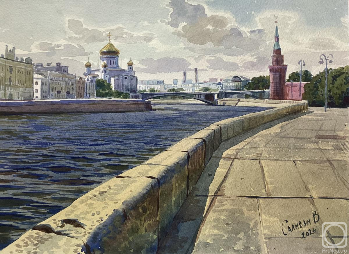 Salivan Varvara. Moscow. Quay