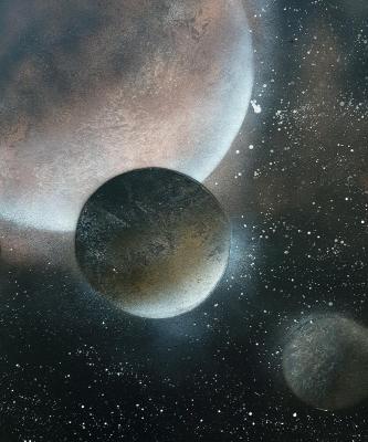 Deep space (Graffiti). Movsisyan Tigran