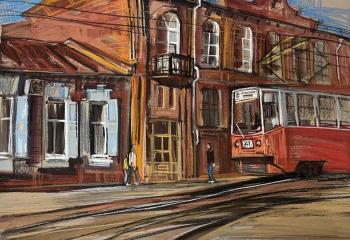 August. Tram Eight. Kostikova Svetlana