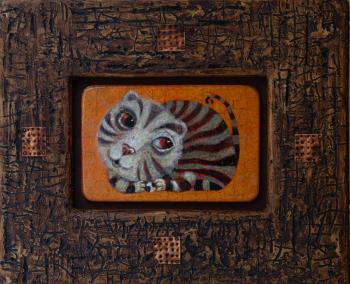 Whiskered and striped. Nikolaev Pavel