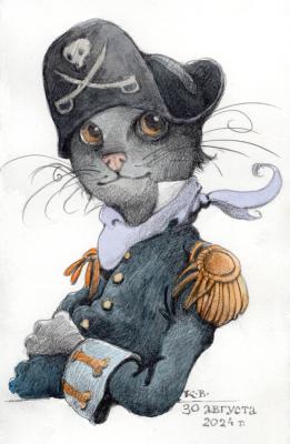 Tikhon the cat as a pirate 3. Kozlov Valeriy