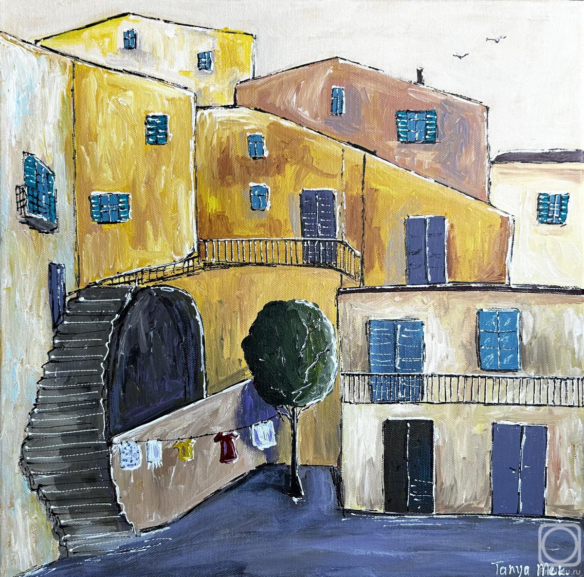 Merkulova Tatyana. At the sunset of a hot day