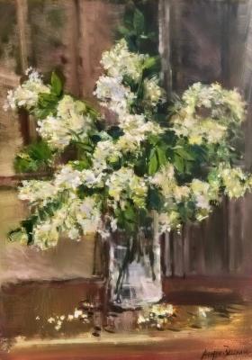 Bouquet in a vase. Demin Andrey