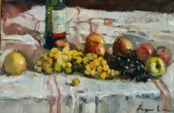 Still life with bottle