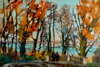 Ples. Autumn in the park. Demin Andrey