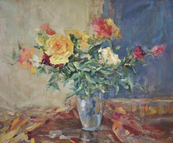 Still life with roses. Bushnyak Alena