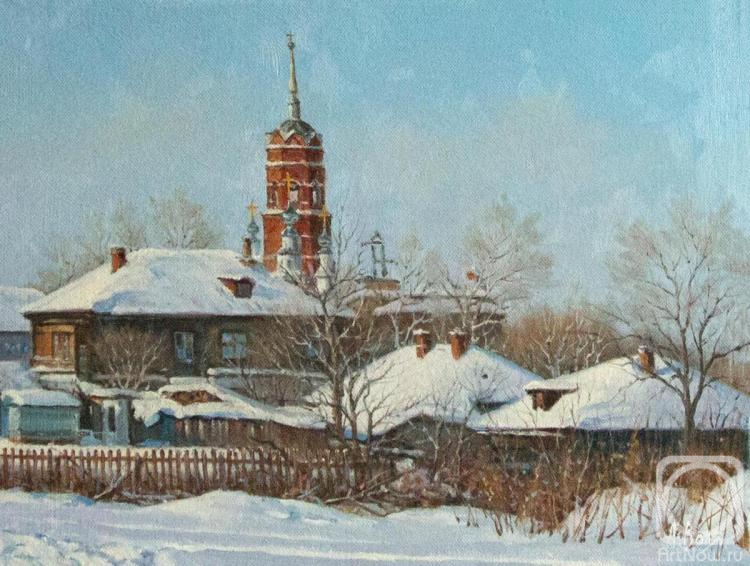 Volya Alexander. Monastery. Winter Day