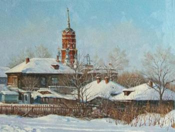 Monastery. Winter Day