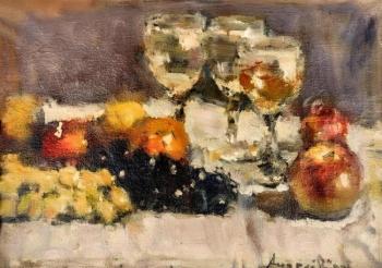 Grapes and apples. Demin Andrey