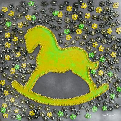 Green Horse. Trubitsyna Kristina