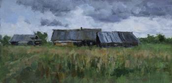 Картина «Северная деревня»