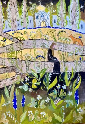 Monk and Fox. Sineva Svetlana