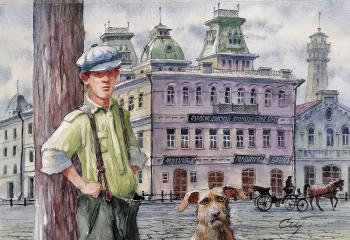 The city of Kimry, 1917. Uncle, give me a popirose. Stuliev Leonid