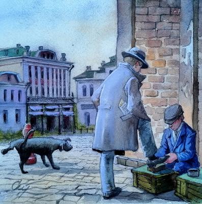 The city of Kimry, 1924. Important thing!. Stuliev Leonid