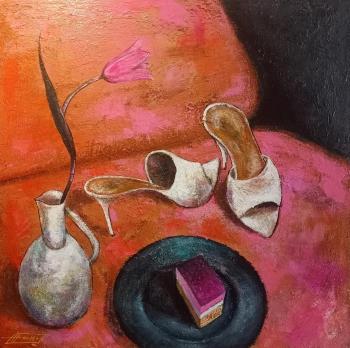 Still life with tulip. Fokin Aleksander