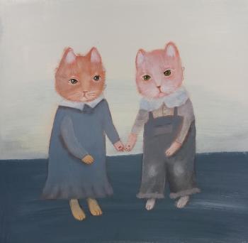 Two cats. Razumkova Elena